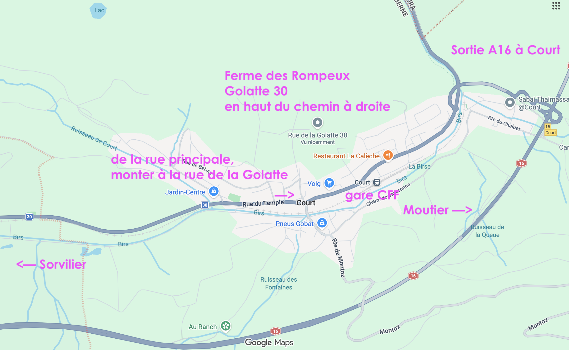 carte de Court